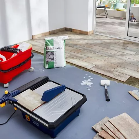 Préparer la pose du carrelage